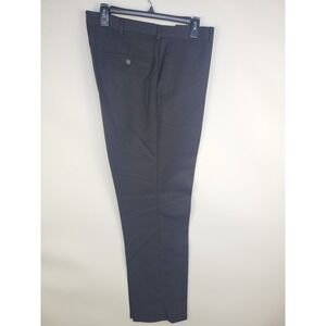Dockers Men's Dress Pants Black Size 36x32 Classic Fit Flat Front Slacks Work Of